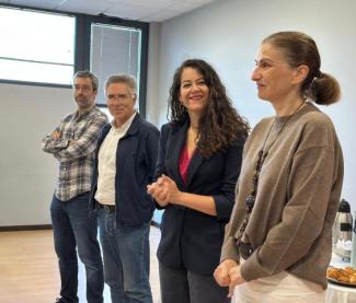 A concelleira de Dereitos e Servizos Sociais, Promoción Económica e Xuventude, María Rozas, foi a encargada de clausurar hoxe o Plan Integrado de Emprego do Concello de Santiago