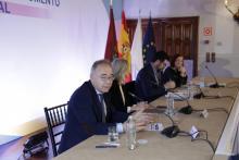 O Alcalde na reunión do Consello Estatal para o Fomento da Economía Social